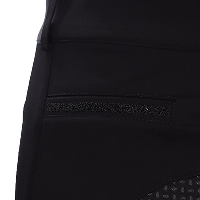Reithose HVPCleo Vollbesatz Silikon HV POLO Schwarz