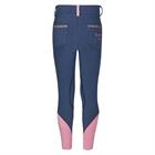 Reithose Jolly Presto Kids Vollbesatz Silikon Horka Dunkelblau