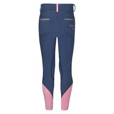 Reithose Jolly Presto Kids Vollbesatz Silikon Horka Dunkelblau