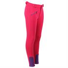 Reithose Junior Q-Essentials Dunkelrosa