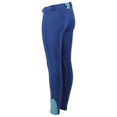 Reithose Junior Q-Essentials Mittelblau