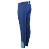 Reithose Junior Q-Essentials Mittelblau