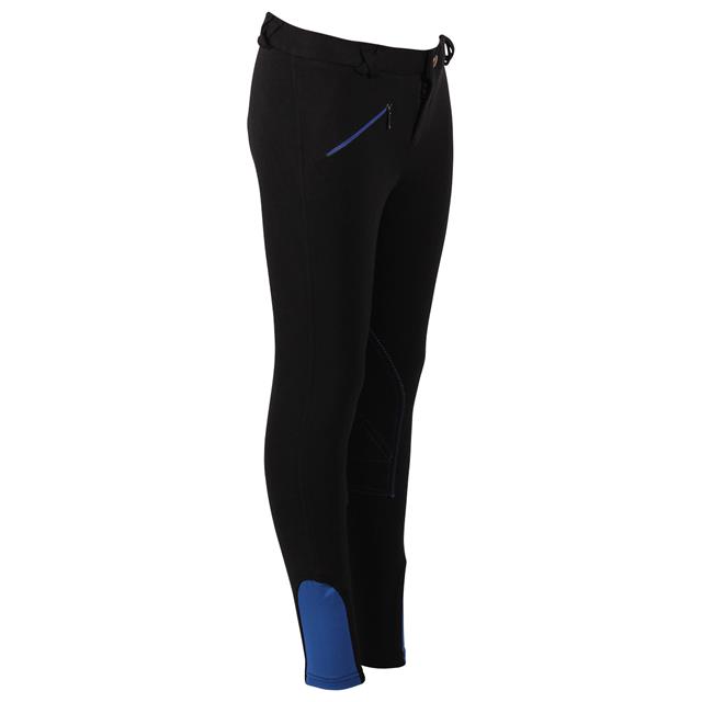 Reithose Junior Q-Essentials Schwarz