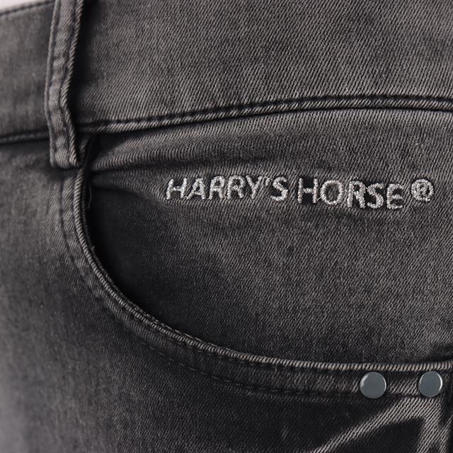 Reithose Just Ride Verano Vollbesatz Silikon Harry's Horse Grau