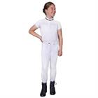 Reithose Kae Kids Kniebesatz Silikon QHP Weiß