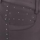 Reithose La Valencio LVVanity Kids Vollbesatz Silikon Dunkelgrau