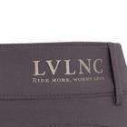 Reithose La Valencio LVVanity Kids Vollbesatz Silikon Dunkelgrau