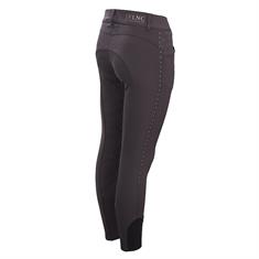 Reithose La Valencio LVVanity Kids Vollbesatz Silikon Dunkelgrau