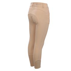 Reithose La Valencio LVVanity Kids Vollbesatz Silikon Hellgelb