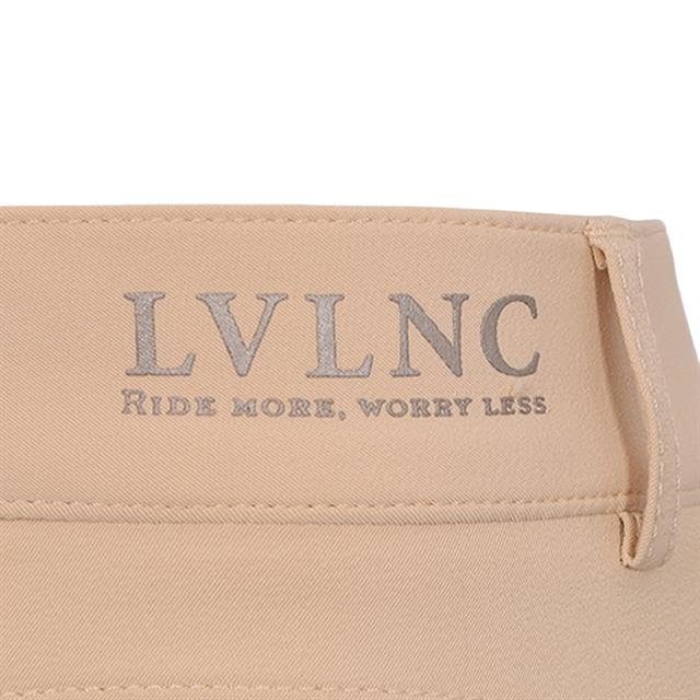 Reithose La Valencio LVVanity Kids Vollbesatz Silikon Hellgelb