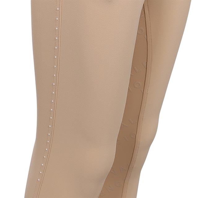 Reithose La Valencio LVVanity Kids Vollbesatz Silikon Hellgelb