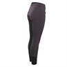 Reithose La Valencio LVVanity Vollbesatz Silikon Dunkelgrau