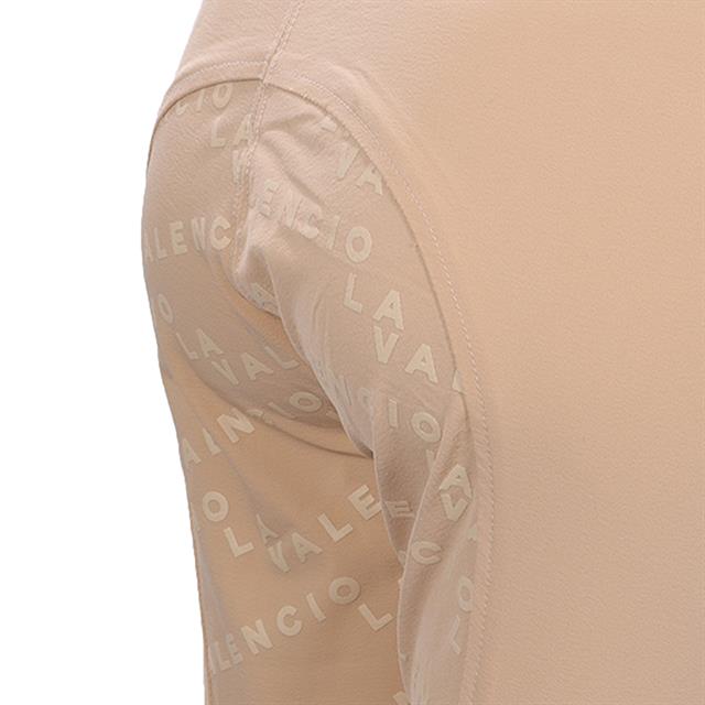 Reithose La Valencio LVVanity Vollbesatz Silikon Hellgelb