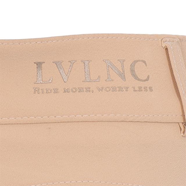 Reithose La Valencio LVVanity Vollbesatz Silikon Hellgelb