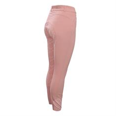 Reithose La Valencio LVVanity Vollbesatz Silikon Rosa