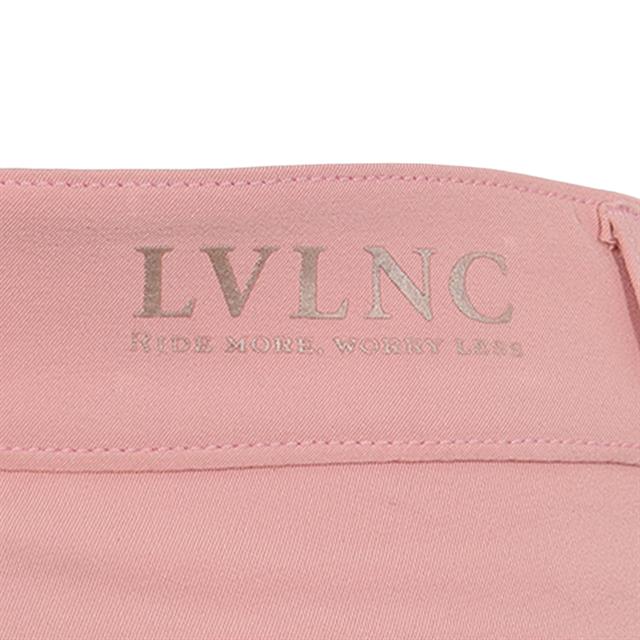Reithose La Valencio LVVanity Vollbesatz Silikon Rosa