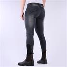 Reithose Liciano Denim Men Vollbesatz Silikon Harry's Horse Schwarz-Denim