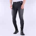 Reithose Liciano Denim Men Vollbesatz Silikon Harry's Horse Schwarz-Denim