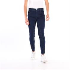 Reithose LVQuadrup Denim Men Vollbesatz Silikon La Valencio Denim