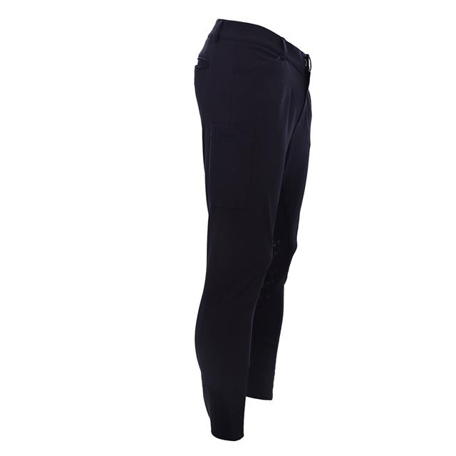 Reithose LVVictor Kniebesatz Herren La Valencio Dunkelblau