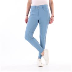 Reithose Megan Yati Vollbesatz Silikon Montar Blau