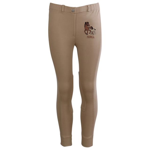 Reithose Mini Kids Horka Hellbraun
