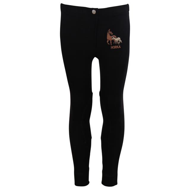 Reithose Mini Kids Horka Schwarz