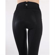 Reithose MOMeadow Mesh Summer Vollbesatz Silikon Montar Schwarz
