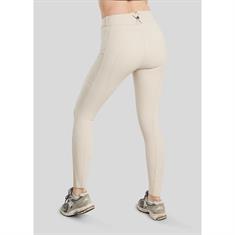 Reithose MOMegan Yati Phone Pockets Vollbesatz Silikon Montar Beige