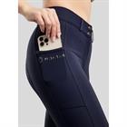 Reithose MOMegan Yati Phone Pockets Vollbesatz Silikon Montar Dunkelblau