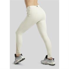 Reithose MOZida Refined Gun Metal Kniebesatz Montar Beige
