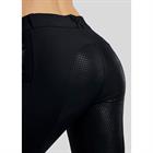 Reithose MOZira Refined With Compression Vollbesatz Silikon Montar Schwarz