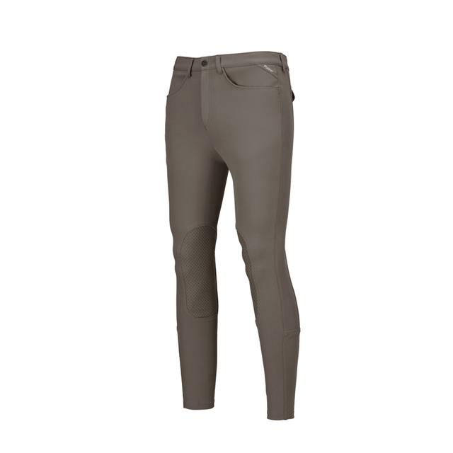 Reithose Navaro Men Kniebesatz Silikon Pikeur Mittelbraun