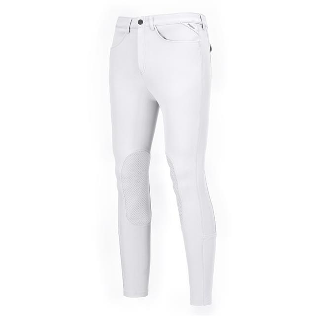Reithose Navaro Men Kniebesatz Silikon Pikeur Weiß