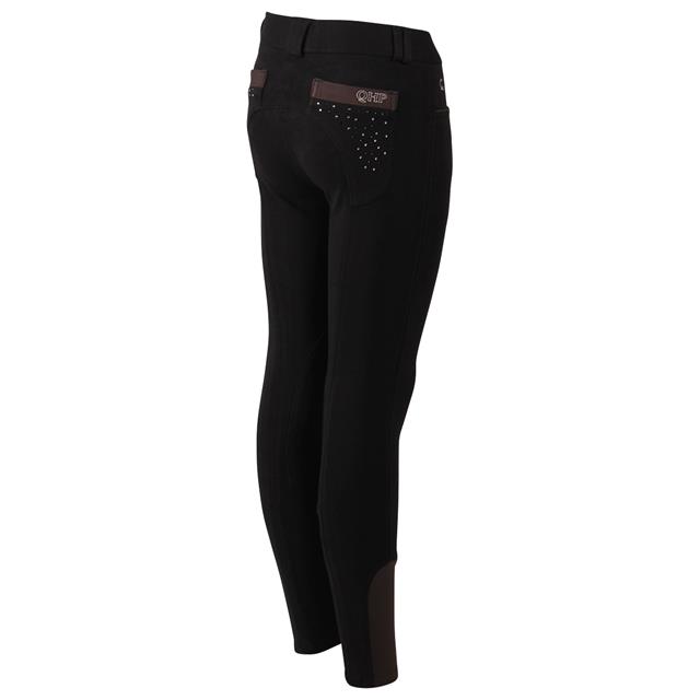 Reithose Pearl Kids QHP Schwarz