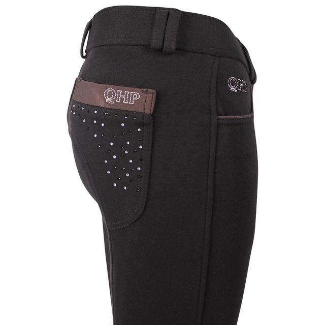 Reithose Pearl Kids QHP Schwarz