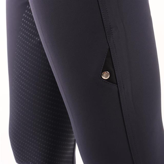Reithose Qcaz Men Vollbesatz Silikon Quur Dunkelblau