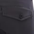 Reithose QClassic Kniebesatz Silikon QUUR Grau