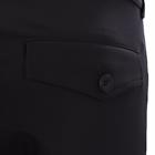 Reithose QClassic Kniebesatz Silikon QUUR Schwarz