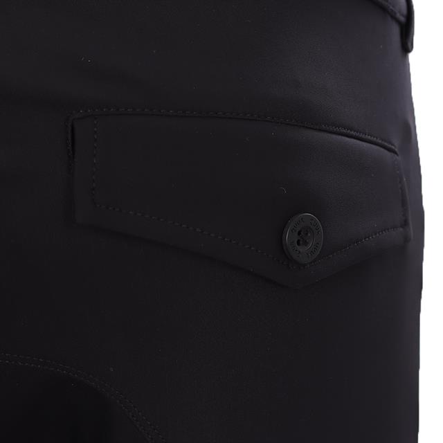Reithose QClassic Kniebesatz Silikon QUUR Schwarz