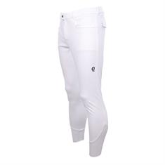 Reithose QClassic Kniebesatz Silikon QUUR Weiß