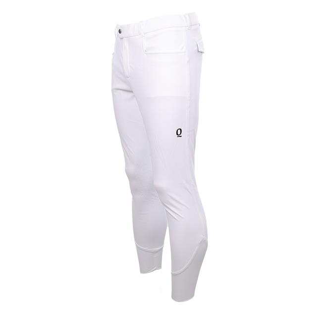 Reithose QClassic Kniebesatz Silikon QUUR Weiß