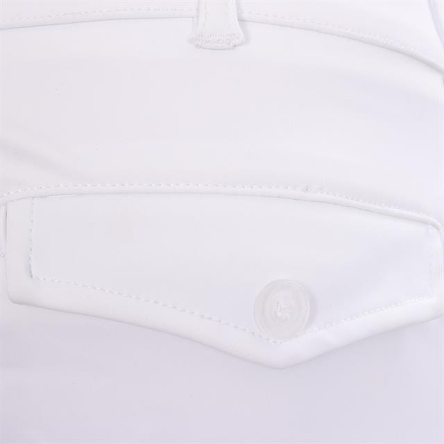Reithose QClassic Kniebesatz Silikon QUUR Weiß