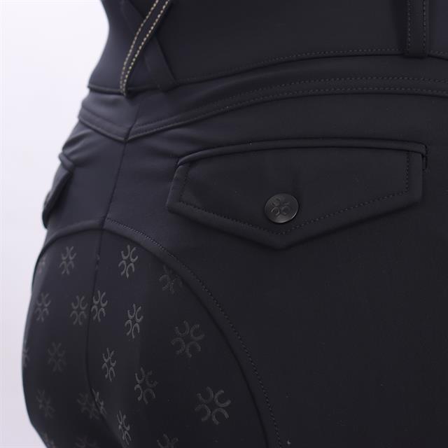 Reithose QJill Vollbesatz Silikon QUUR Schwarz