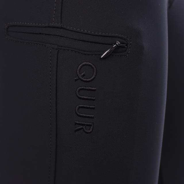 Reithose QJill Vollbesatz Silikon QUUR Schwarz
