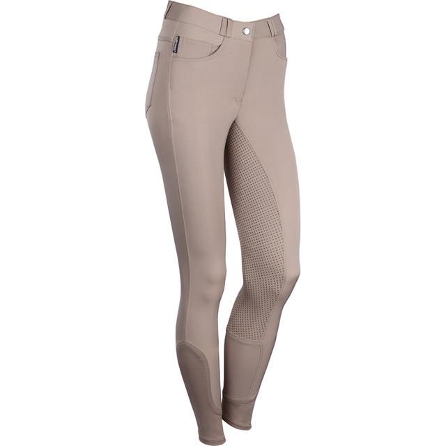 Reithose Redwood Kids Vollbesatz Silikon Harry's Horse Hellbraun