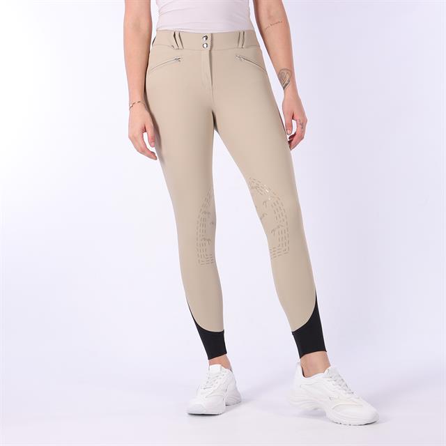 Reithose Rocky Kniebesatz Silikon Pénélope Beige