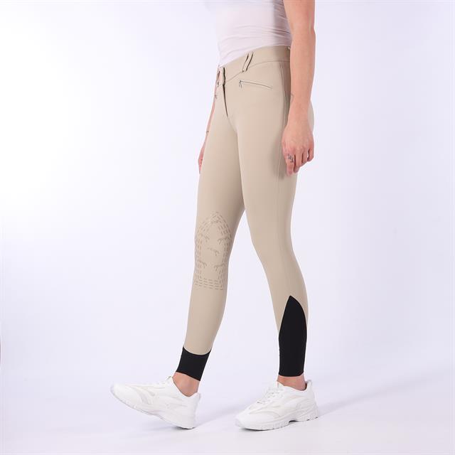 Reithose Rocky Kniebesatz Silikon Pénélope Beige