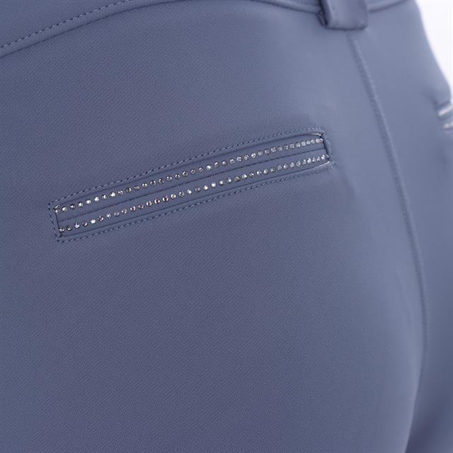 Reithose Rocky Stone Kniebesatz Silikon Pénélope Blau