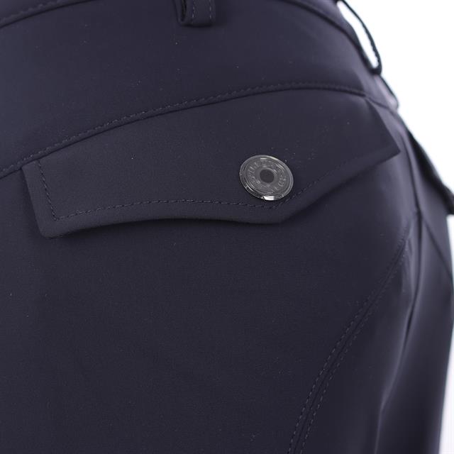 Reithose Rodrigo SD Kniebesatz Silikon Pikeur Dunkelblau